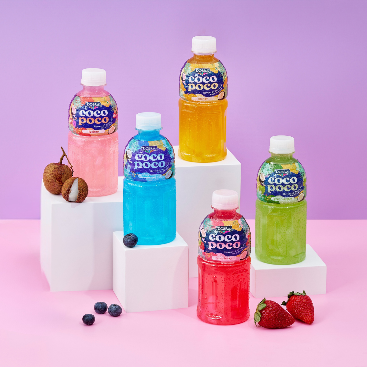 Shop Nata De Coco Drink Party Pack | Fruit Medley Flavour – Dobra