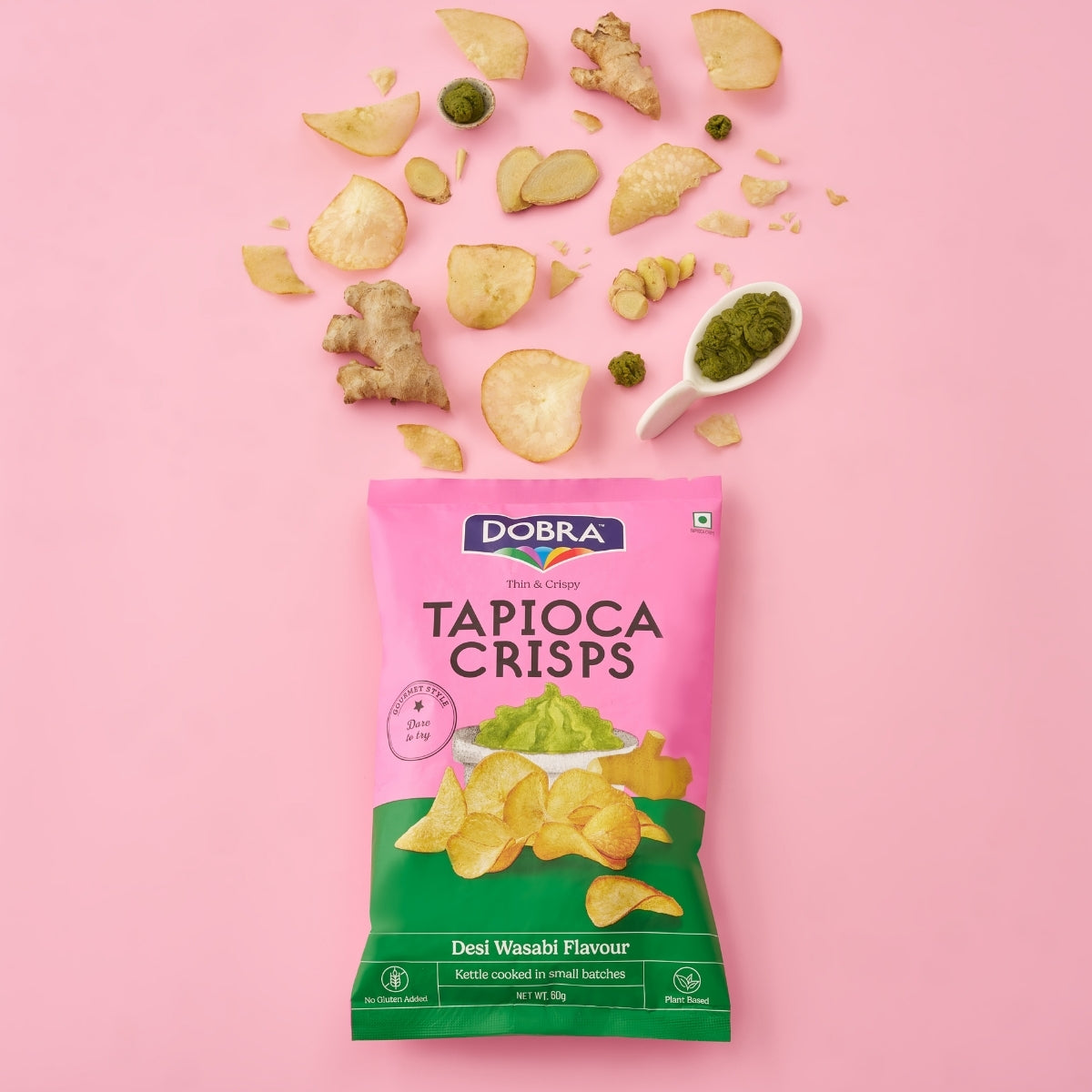 Tapioca Chips - Desi Wasabi