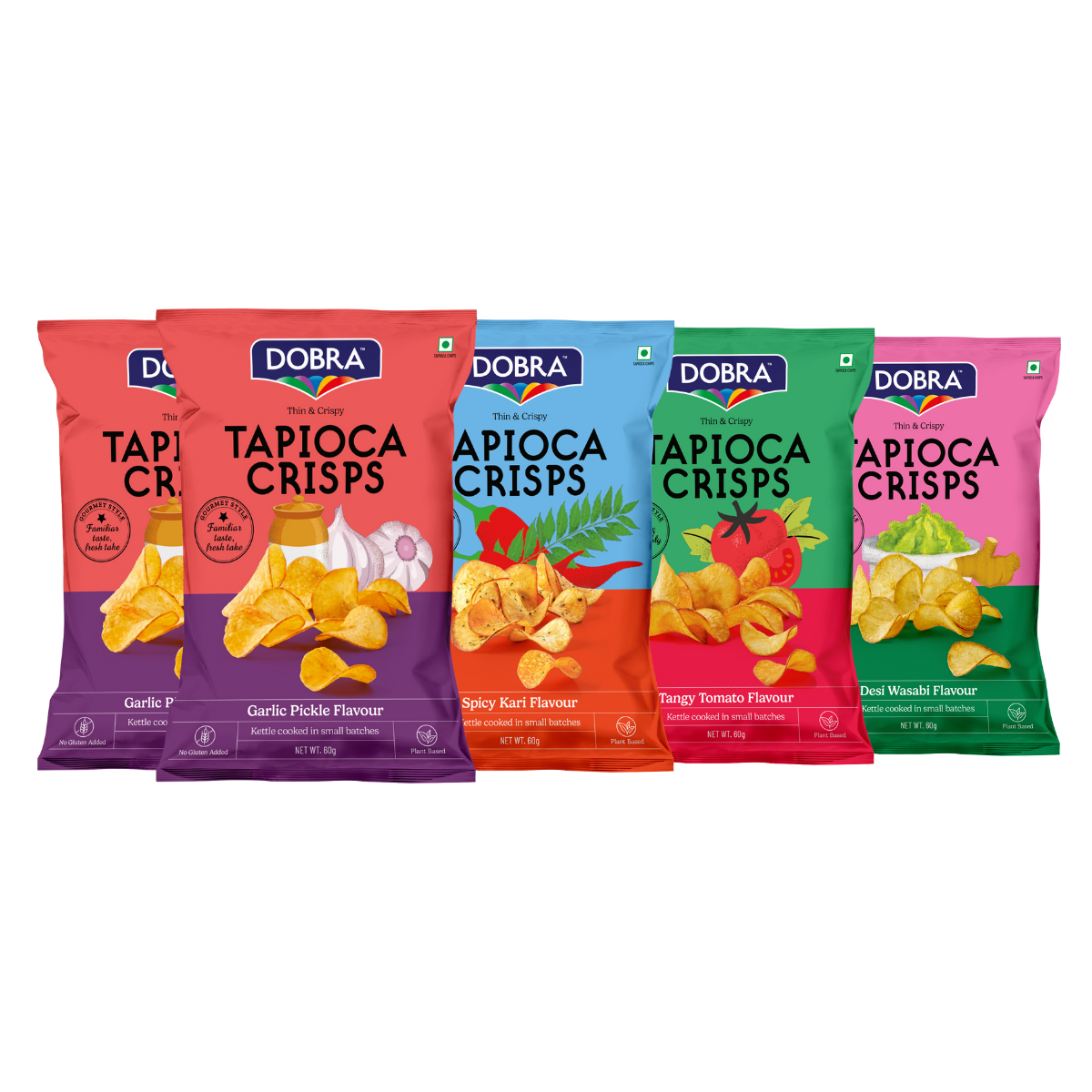 Tapioca Crisps - Desi Twist (Pack of 5)