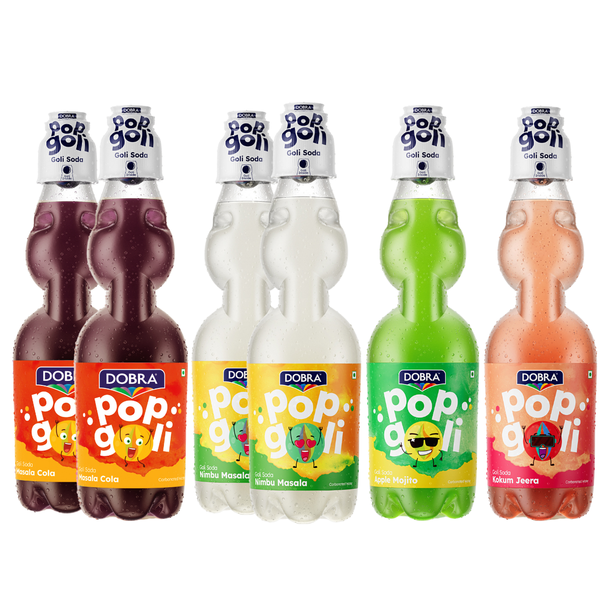 Pop Goli - Playful Twist (Pack of 6)