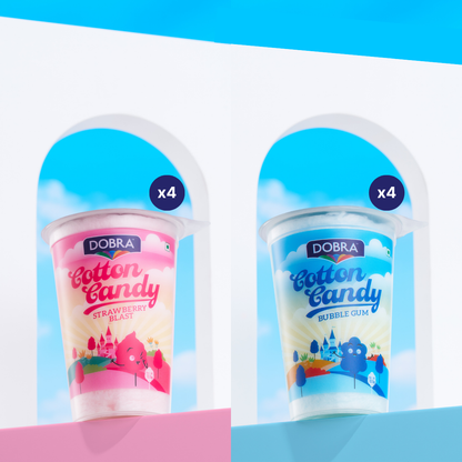 Cotton Candy - Double Delight (Pack of 8)