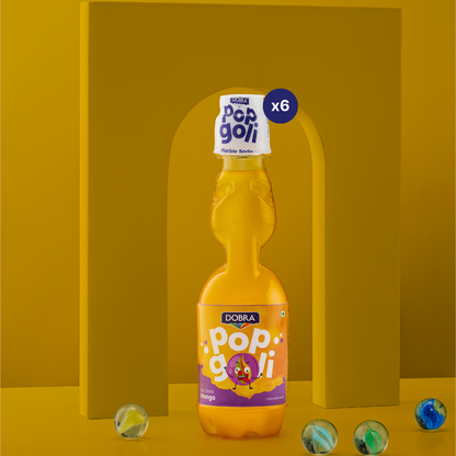DOBRA Pop Goli - Choose Your Flavour, Pack of 6 Bottles