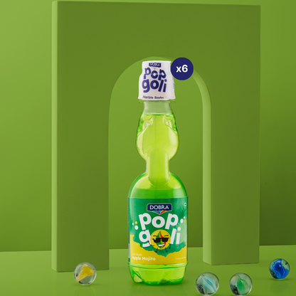 DOBRA Pop Goli - Choose Your Flavour, Pack of 6 Bottles