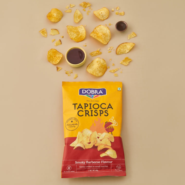 Crunchy Yummy Tapioca Chips & Crisps Snacks Online | Dobra India