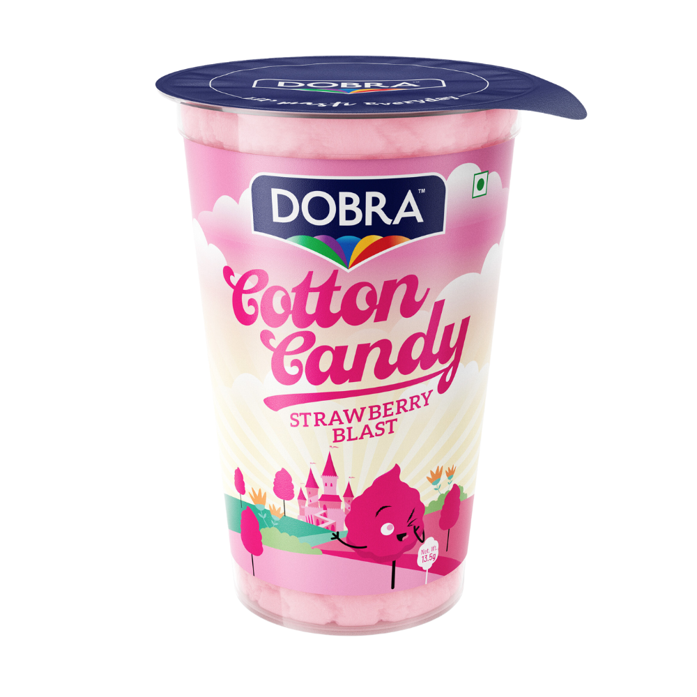 Shop Cotton Candy Online | Strawberry Flavour | Dobra India