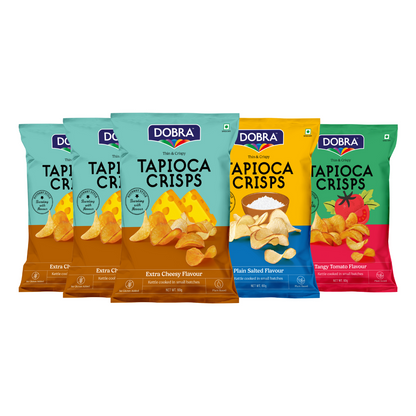 Tapioca Crisps - Cheesy Time