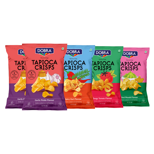 Tapioca Crisps - Desi Twist