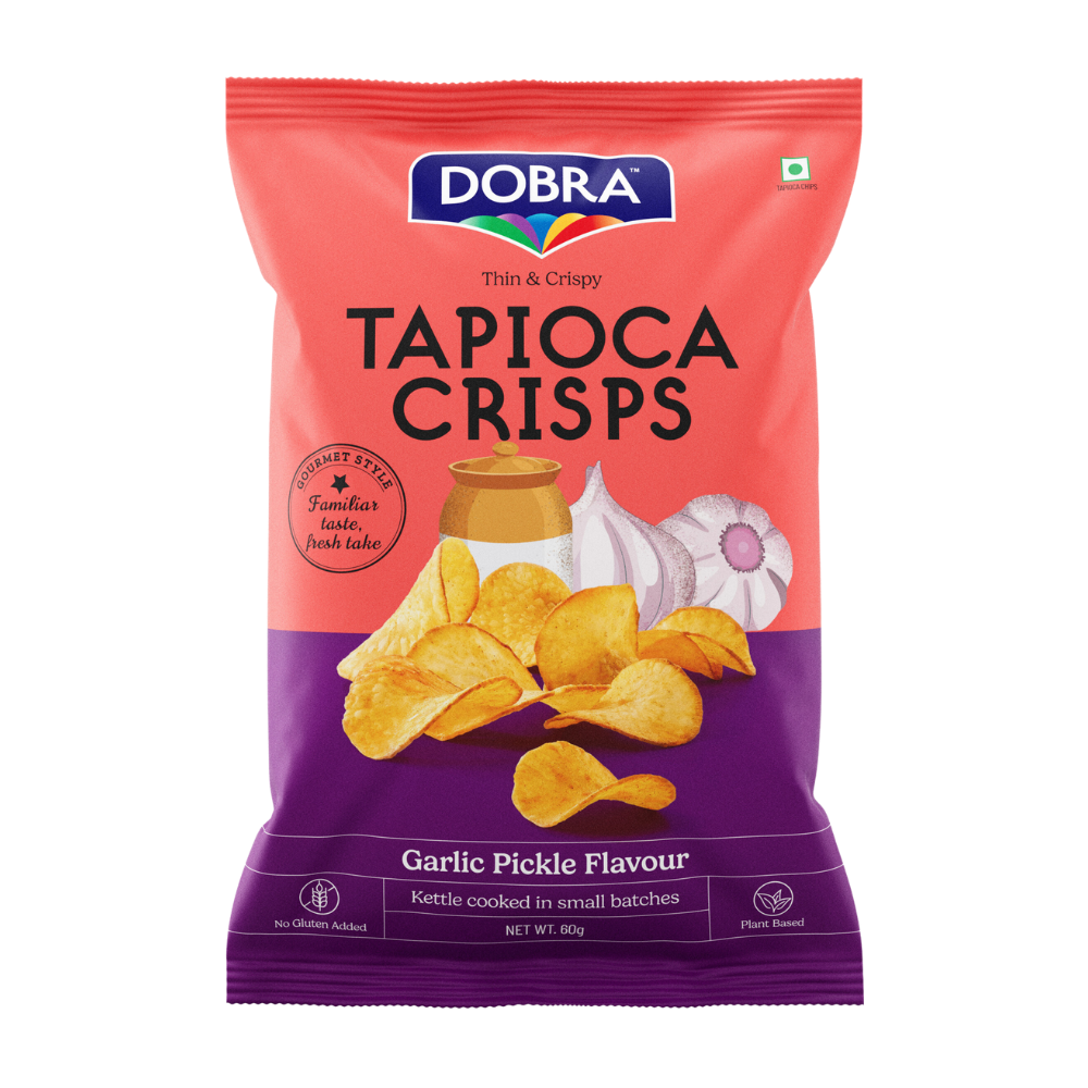 Tapioca Chips - Garlic Pickle