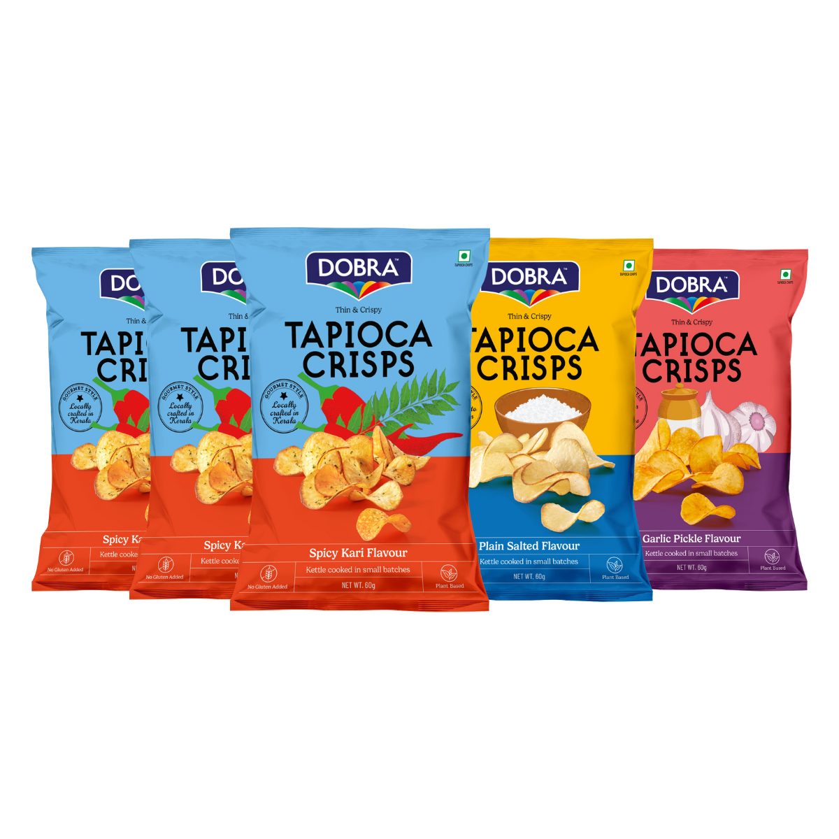 Tapioca Crisps - Spice Fest