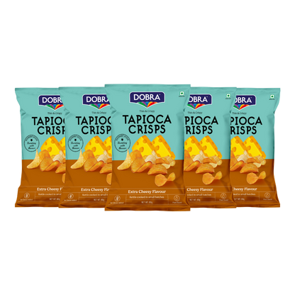 Tapioca Crisps - Single Flavour Pack of 5