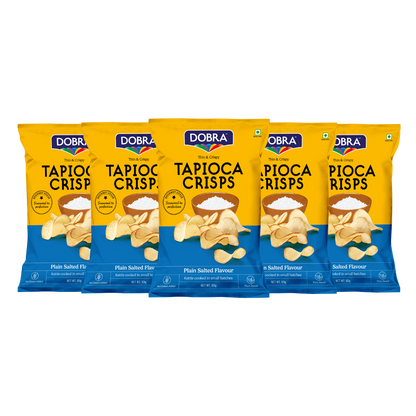 Tapioca Crisps - Single Flavour Pack of 5