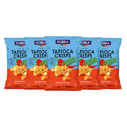 Tapioca Crisps - Single Flavour Pack of 5